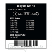 Wera 004181 Kľúče 6 ÷ 17 mm 6003 Bicycle Set 12 (sada 12 dielov) Náhľad
