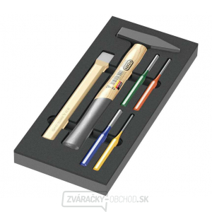 Wera 150182 Kladivo s dierami v penovej vložke, typ 9782, sada 1 (sada 6 dielov) Wera 150182 Kladivo s dierami v penovej vložke, typ 9782, sada 1 (sada 6 dielov) gallery main image