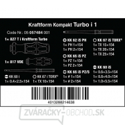 Wera 057484 Elektrické skrutkovacie nože VDE Kraftform Kompakt Turbo i 1 (sada 16 dielov) Náhľad