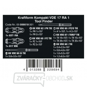 Wera 006618 Rukoväť s račňou Kraftform Kompakt VDE 17 RA 1 a vymeniteľnými čepeľami (sada 17 dielov) Náhľad