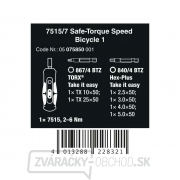 Wera 075850 Nástroje pre bicykle s bezpečným krútiacim momentom 1. Typ 7515/7 (sada 7 kusov) 2 - 6 Nm Náhľad