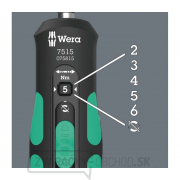 Wera 075850 Nástroje pre bicykle s bezpečným krútiacim momentom 1. Typ 7515/7 (sada 7 kusov) 2 - 6 Nm Náhľad