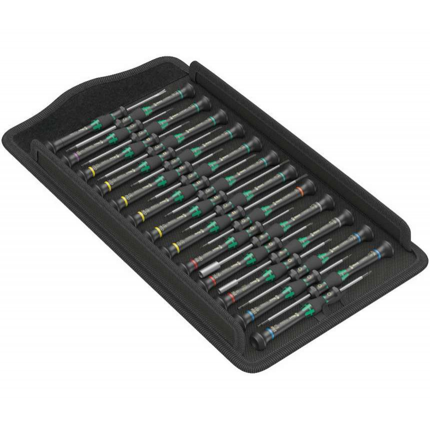 Wera 134000 Wera skrutkovače na elektroniku Kraftform Micro Big Pack 1 (sada 25 kusov)