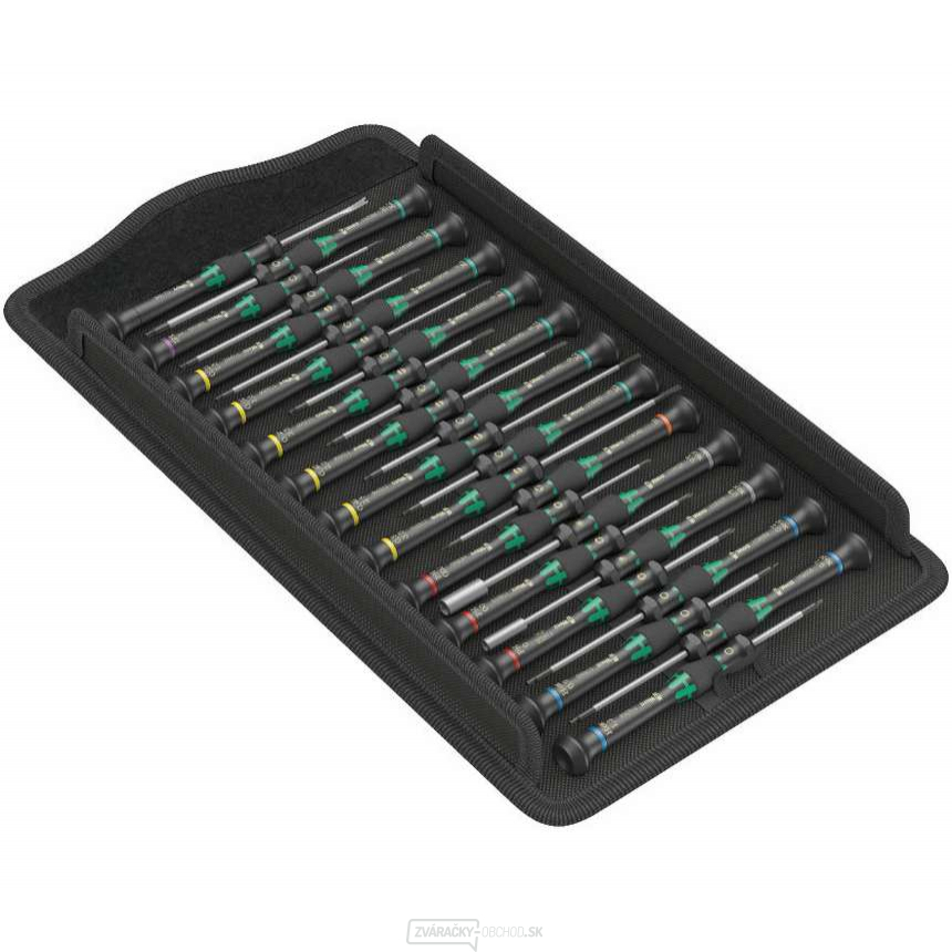 Wera 134000 Wera skrutkovače na elektroniku Kraftform Micro Big Pack 1 (sada 25 kusov)