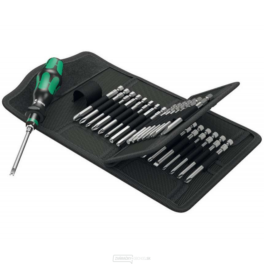 Wera 059297 Skrutkovače Kraftform Kompakt 62 - sada 33 kusov