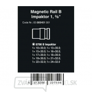 Wera 005451 Nástrčné hlavice 3/8" šesťhran 10 ÷ 24 mm Impaktor 1, typ 9607 na koľajnici (sada 10 ks) Náhľad