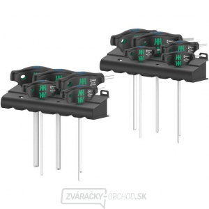 Wera 023451 Šesťhranné kľúče s T-rukoväťou 454/10 HF Set Imperial 1 - palec (sada 12 kusov s funkciou držania) Wera 023451 Šesťhranné kľúče s T-rukoväťou 454/10 HF Set Imperial 1 - palec (sada 12 kusov s funkciou držania) gallery main image