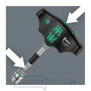 Wera 057474 Nástrčné hlavice 1/4" 3/16 ÷ 1/2" s T-rukoväťou Kraftform Kompakt 400 RA Imperial Set 2 (palcová sada 9 kusov) náhled