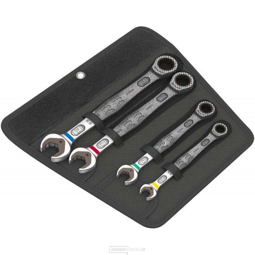 Wera 073290 Ráčnové kľúče 10 ÷ 19 mm 6000 Joker 4 sada 1 sada 4 ks
