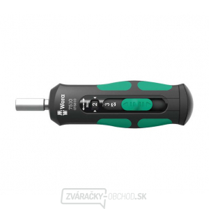 Wera 075810 Kraftform Safe-Torque rýchloupínací skrutkovač. Typ 7510 (1 ÷ 3 Nm) Wera 075810 Kraftform Safe-Torque rýchloupínací skrutkovač. Typ 7510 (1 ÷ 3 Nm) gallery main image