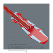 Wera 059040 Rukoväť skrutkovača Kraftform Kompakt VDE nerez 8 extra tenká 1, vrátane čepele (sada 8 dielov) náhled