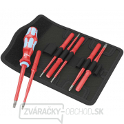 Wera 059040 Rukoväť skrutkovača Kraftform Kompakt VDE nerez 8 extra tenká 1, vrátane čepele (sada 8 dielov) Wera 059040 Rukoväť skrutkovača Kraftform Kompakt VDE nerez 8 extra tenká 1, vrátane čepele (sada 8 dielov) gallery main image