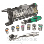 Wera 056490 Bity, nástrčné hlavice a račňa 1/4" Zyklop Tool-Check PLUS s držiakom 889/4/1 K (sada 40 dielov) Náhľad