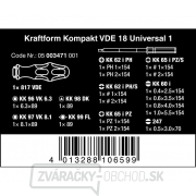 Wera 003471 Skrutkovače Kraftform Kompakt VDE 18 Universal 1 (sada 18 ks) náhled