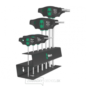 Wera 023453 Šesťhranné skrutkovače 2,5 ÷ 10 mm s krížovou rukoväťou typ 454/7 HF sada 2 funkcia držania (sada 7 dielov) Wera 023453 Šesťhranné skrutkovače 2,5 ÷ 10 mm s krížovou rukoväťou typ 454/7 HF sada 2 funkcia držania (sada 7 dielov) gallery main image