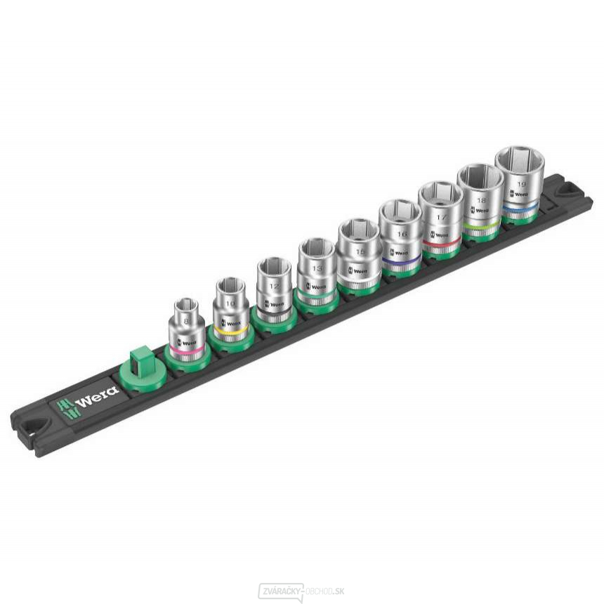 Wera 005430 Magnetická tyč B 4 so sadou nástrčiek 8 ÷ 19 mm typ 8790 HMB Zyklop 3/8" (sada 9 dielov) Wera 005430 Magnetická tyč B 4 so sadou nástrčiek 8 ÷ 19 mm typ 8790 HMB Zyklop 3/8" (sada 9 dielov) gallery main image