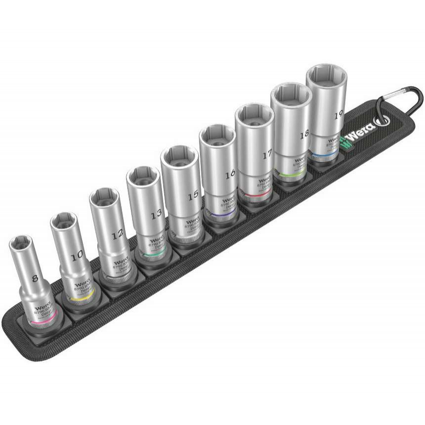 Wera 004545 Zyklop nástrčné hlavice 3/8