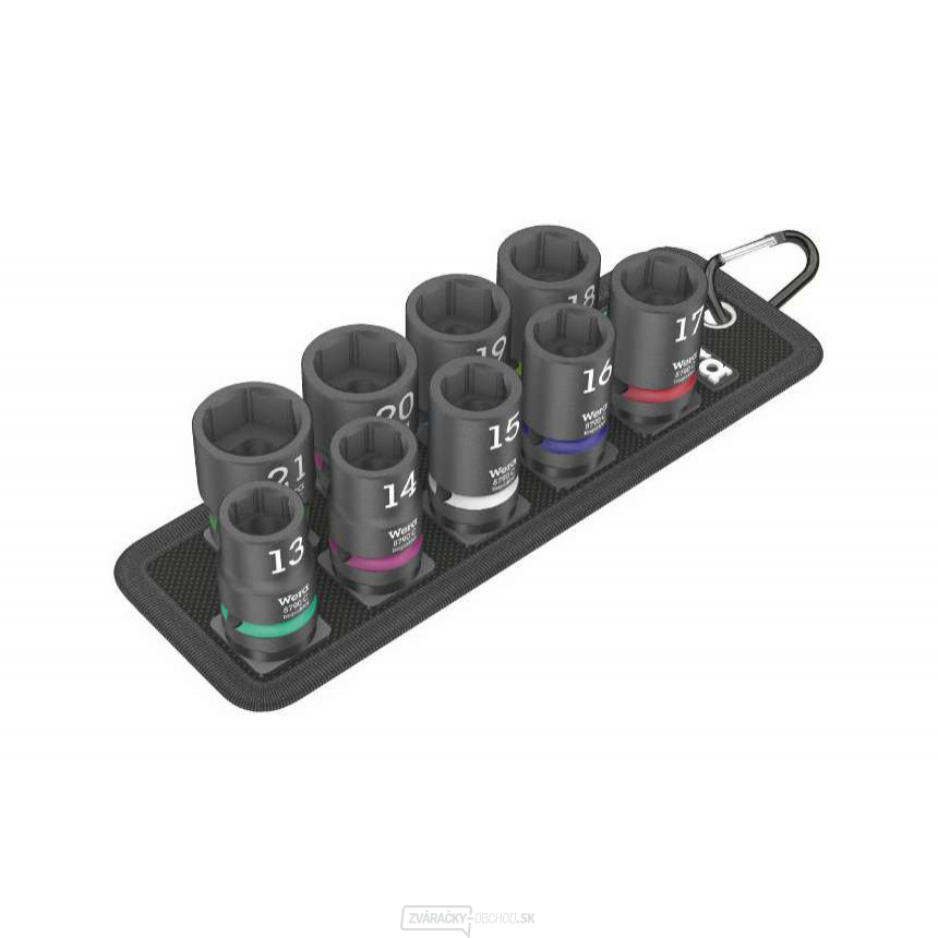 Wera 004580 Sada nástrčiek 1/2" Belt C Impaktor 1 (10 kusov)