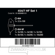 Wera 023450 Nástrčné kľúče Hex-Plus s T-rukoväťou 454/7 HF sada 1 (sada 9 kusov s funkciou držania) Náhľad