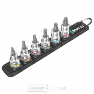 Wera 003997 Zyklop 1/2" T25 ÷ T55 Belt C 3 TORX® HF bitové hlavice s funkciou držania (sada 6 kusov) Wera 003997 Zyklop 1/2" T25 ÷ T55 Belt C 3 TORX® HF bitové hlavice s funkciou držania (sada 6 kusov) gallery main image