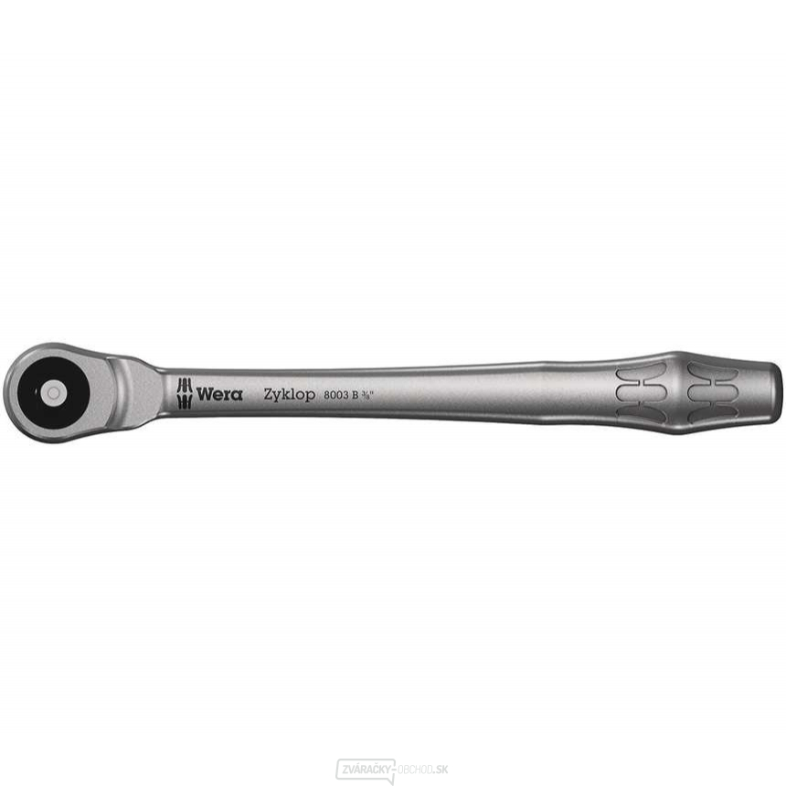 Wera 004033 račňa Zyklop Metal 8003 B cez štvorhran, upínacia časť 3/8"