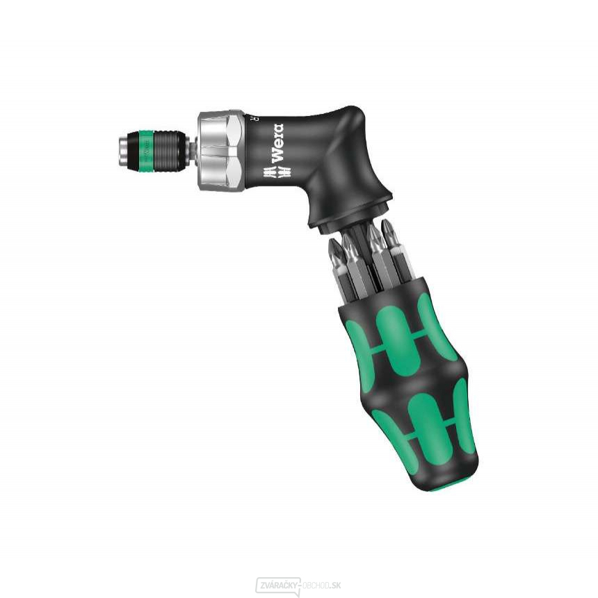 Wera 051030 Pištoľový račňový skrutkovač Kraftform Kompakt Pistol RA (sada 7 ks)
