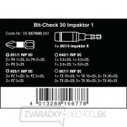Wera 057690 Bit-Check 30 Impaktor 1 s držiakom 897/4 Impaktor R (sada 30 kusov) náhled