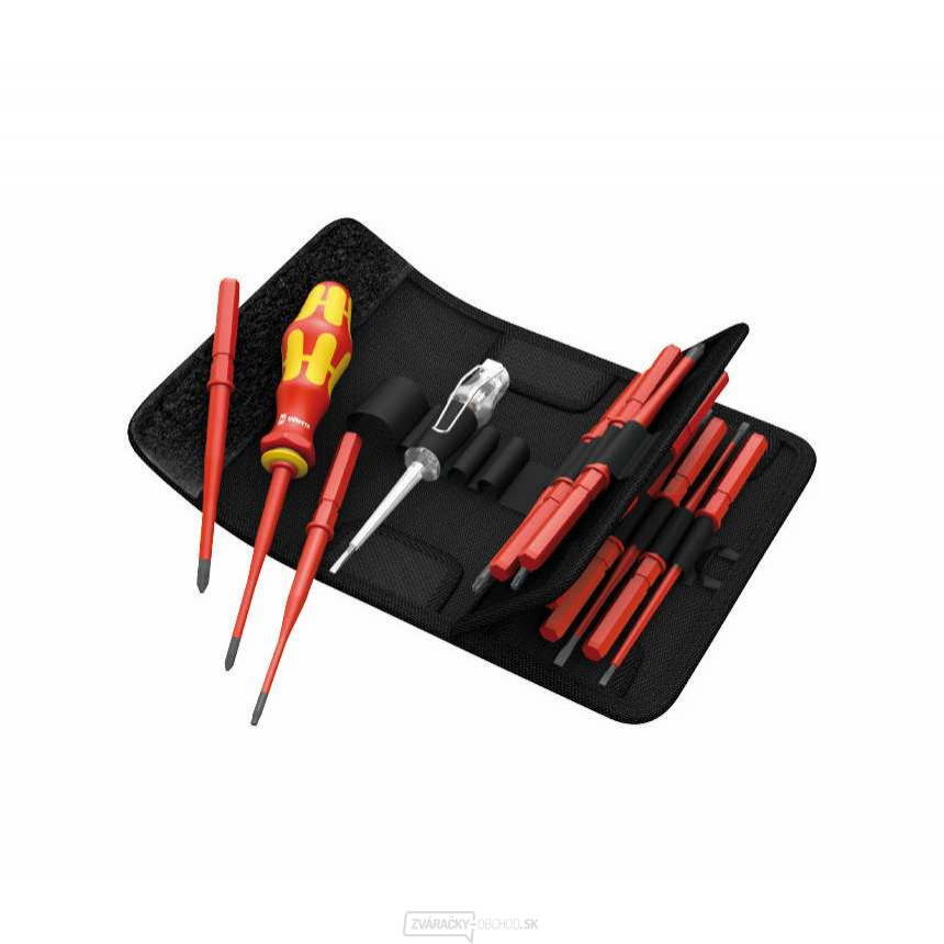 Wera 003484 Kraftform Kompakt VDE skrutkovače 60iS/65iS/67iS/16 do 1000 V (sada 16 ks)