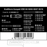 Wera 003484 Kraftform Kompakt VDE skrutkovače 60iS/65iS/67iS/16 do 1000 V (sada 16 ks) Náhľad