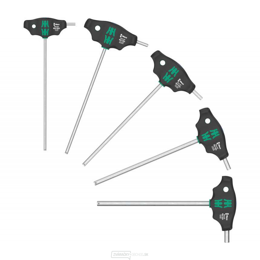 Wera 136070 Skrutkovače s krížovou rukoväťou Hex-Plus 454/5 HF SHK Set 1 (sada 5 kusov) Wera 136070 Skrutkovače s krížovou rukoväťou Hex-Plus 454/5 HF SHK Set 1 (sada 5 kusov) gallery main image