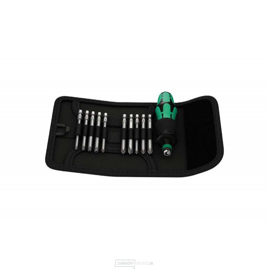 Wera 059299 Kraftform Kompakt 41 1/4" a vymeniteľný držiak noža (sada 11 dielov)