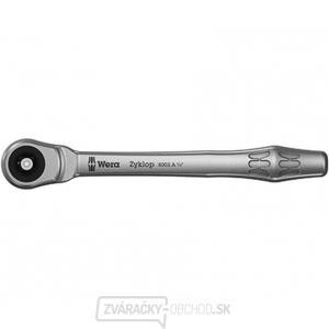 Wera 004003 Zyklop račňa 1/4" 8003 A Zyklop kovová račňa, cez štvorhran Wera 004003 Zyklop račňa 1/4" 8003 A Zyklop kovová račňa, cez štvorhran gallery main image