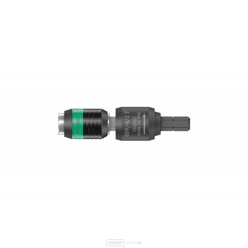 Wera 052501 Držiak voľnobežných bitov 889/4/1 F Rapidaptor pre momentové skrutkovače s pištoľovou rukoväťou Wera 052501 Držiak voľnobežných bitov 889/4/1 F Rapidaptor pre momentové skrutkovače s pištoľovou rukoväťou gallery main image