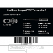 Wera 003475 Kraftform Kompakt VDE 7 Extra Slim 1 Náhľad