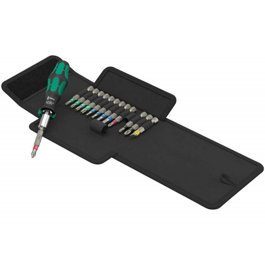 Wera 051060 Držiak bitov Kraftform Kompakt 838 RA S Set 1 vrátane bitov (sada 14 dielov)