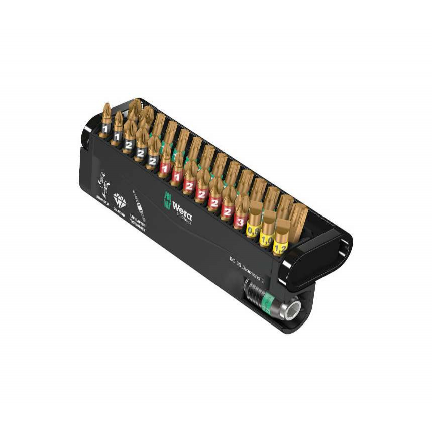 Wera 057431 Bit-Check 30 Diamond 1 s držiakom 889/4/1 K (sada 30 kusov)