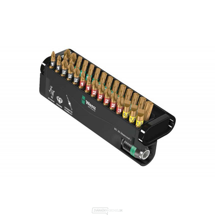 Wera 057431 Bit-Check 30 Diamond 1 s držiakom 889/4/1 K (sada 30 kusov)