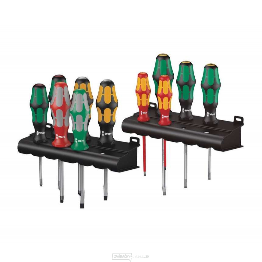 Wera 347106 Skrutkovače Kraftform Plus série 300 typ Kraftform XXL 3 (sada 11 kusov + stojan)