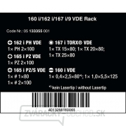 Wera 133355 Elektrické skrutkovače Kraftform Plus VDE série 100 typ 160 i/162 i/167 i/9 (sada 9 dielov) Náhľad