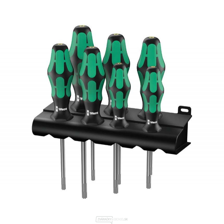 Wera 223161 Skrutkovače Kraftform Plus 367/7 TORX® HF, pridržiavacia funkcia (Sada 7 dielov + stojan) Wera 223161 Skrutkovače Kraftform Plus 367/7 TORX® HF, pridržiavacia funkcia (Sada 7 dielov + stojan) gallery main image