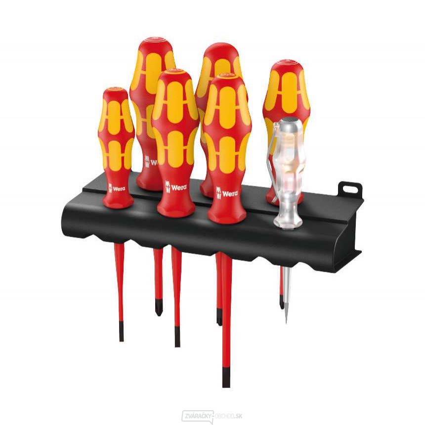 Wera 006480 Skrutkovače Kraftform Plus 160 iS/7 Rack (sada 7 kusov + stojan) Wera 006480 Skrutkovače Kraftform Plus 160 iS/7 Rack (sada 7 kusov + stojan) gallery main image