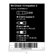 Wera 057682 1/4" Bit-Check 10 Impaktor 2 (sada 10 kusov) Náhľad