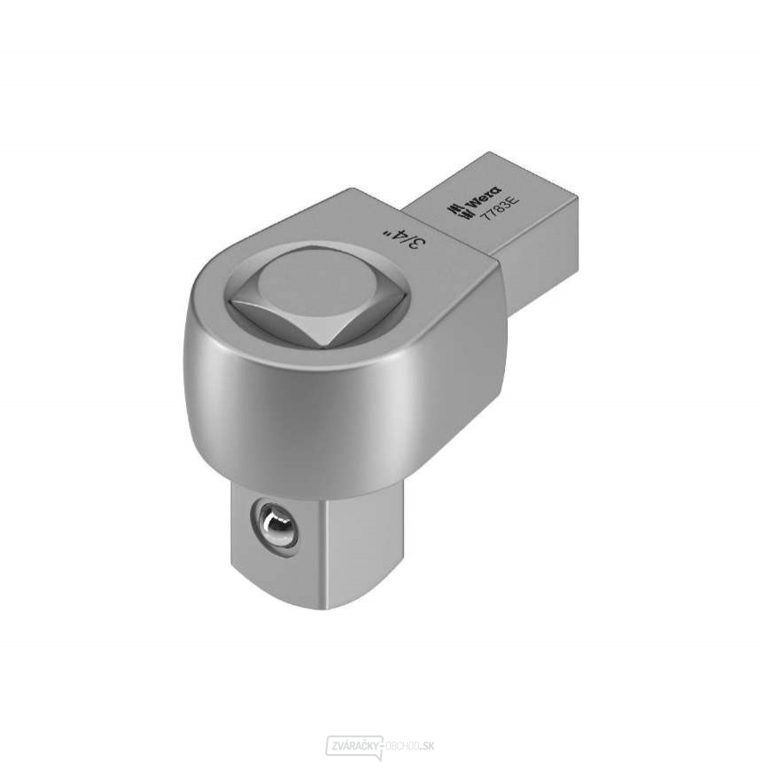 Wera 078710 Mom. nástavec na kľúče - priechodný štvorhran 3/4". Typ 7783 E (14 x 18 mm) Wera 078710 Mom. nástavec na kľúče - priechodný štvorhran 3/4". Typ 7783 E (14 x 18 mm) gallery main image