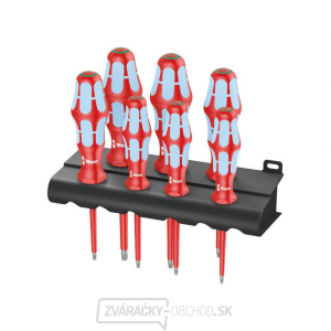 Wera 022767 Sada skrutkovačov Kraftform VDE 3167 i/7 TORX®, izolované, nerezová oceľ (7 dielov + stojan) Wera 022767 Sada skrutkovačov Kraftform VDE 3167 i/7 TORX®, izolované, nerezová oceľ (7 dielov + stojan) gallery main image