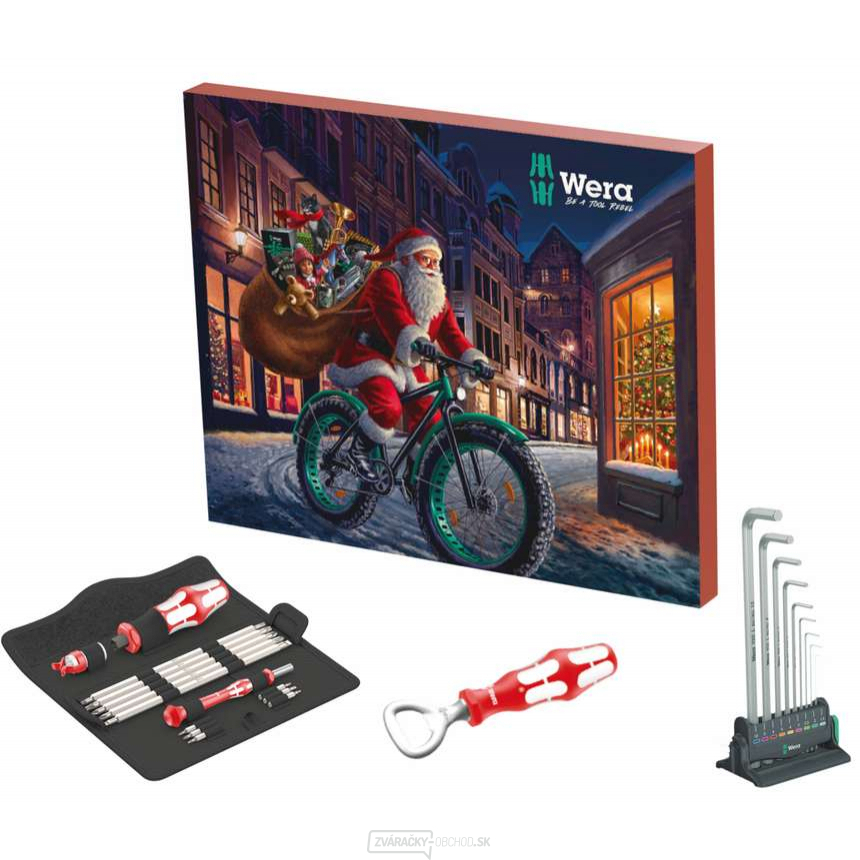 Wera 136607 Wera Adventný kalendár náradia 2023 (28 kusov)