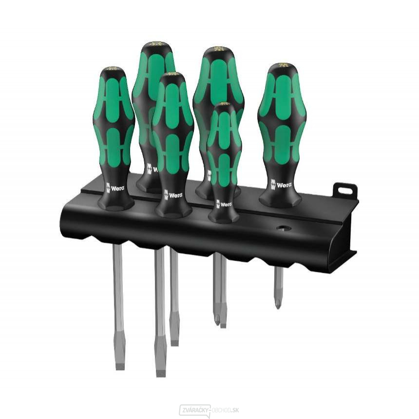Wera 007681 Skrutkovače Kraftform Plus Lasertip typ 334/355 SK/6 (sada 6 kusov + stojan)