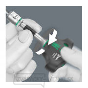 Wera 023460 Ručný držiak zásuviek typ 411 RA s T-rukoväťou a 1/4" adaptérom Náhľad