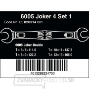 Wera 020314 Obojstranný plochý kľúč 6005 Joker 4 Set 1 (sada 4 ks) 6-13 mm Náhľad