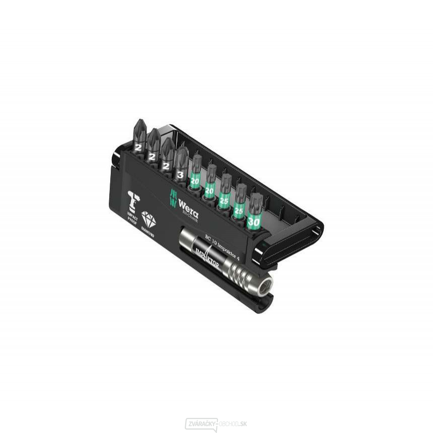 Wera 057417 s držiakom 897/4 Impaktor (sada 10 dielov)