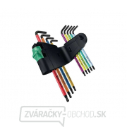 Wera 073599 Nástrčné kľúče 967 SPKL/9 TORX BO Multicolour, BlackLaser (sada 9 ks) Náhľad